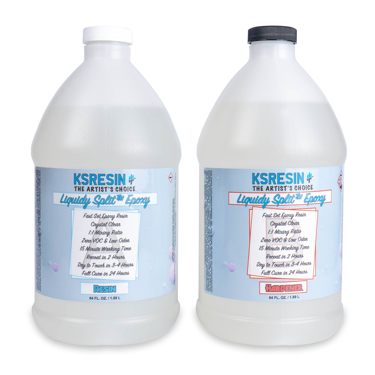 Liquidy Split™ Epoxy - Thick Fast Set Tumbler Coating Resin – KSRESIN