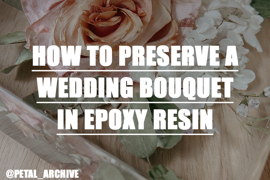 Phase 1 of the Bouquet Preservation Kit takes only 15 minutes to