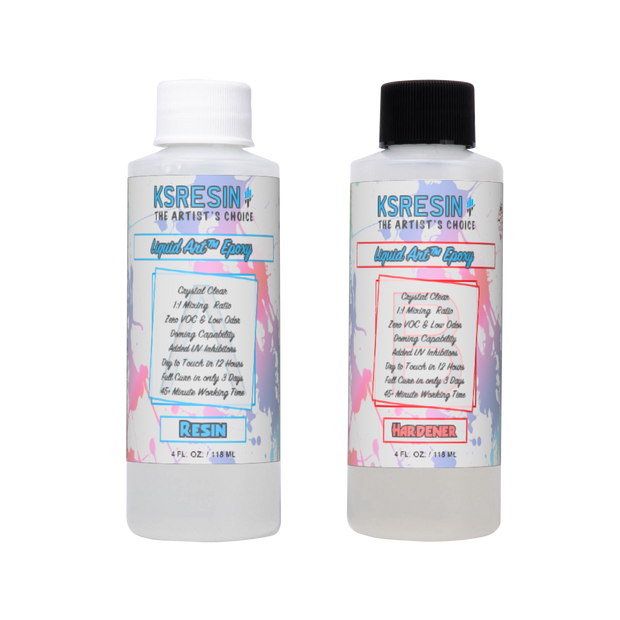 Liquid Art™ Epoxy Resin - Medium Thickness Coating Formula