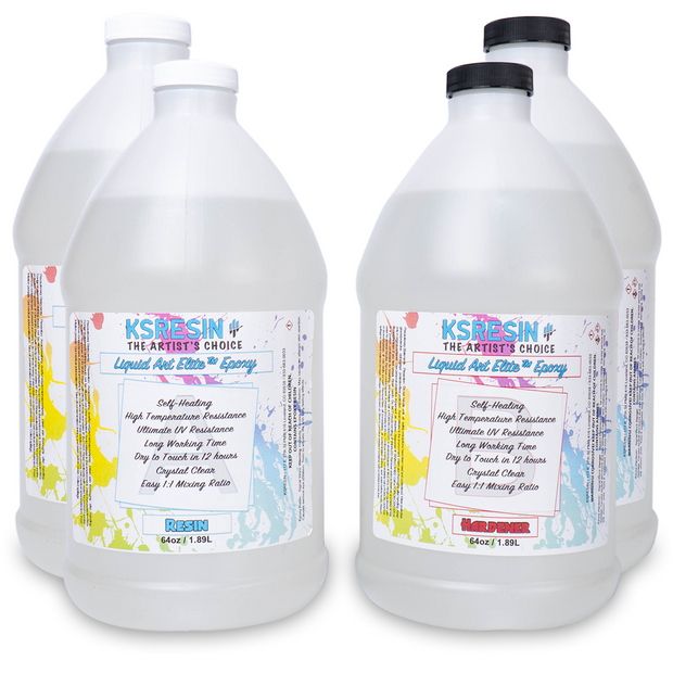 Liquid Art Elite Epoxy Resin - Thin Coating Formula with UV Resistance