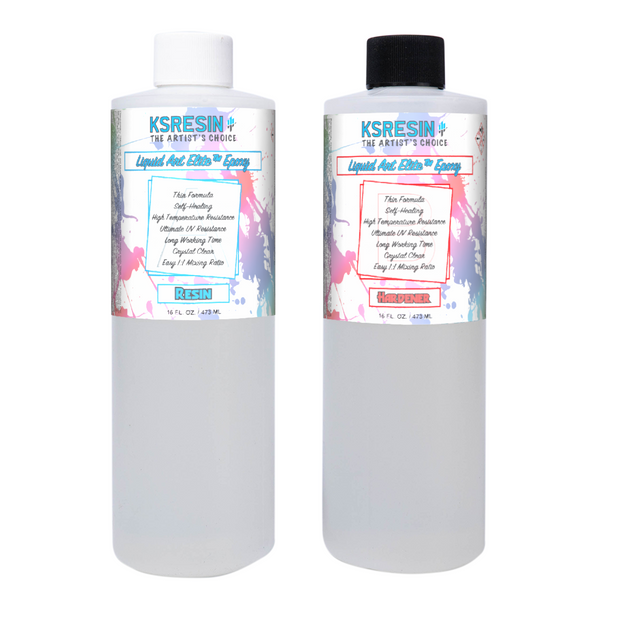 Liquid Art Elite Epoxy Resin - Thin Coating Formula with UV Resistance
