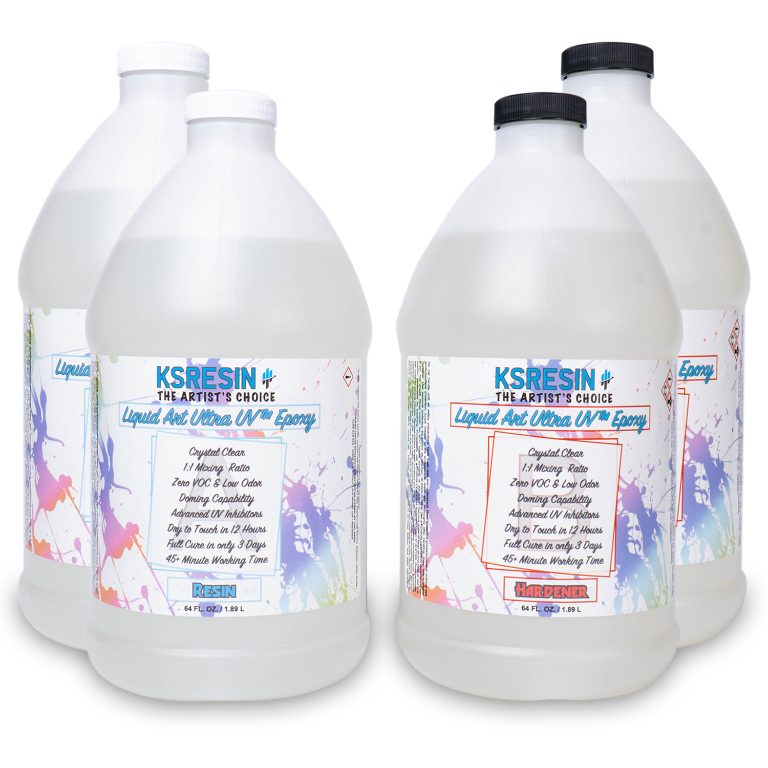 Vernis résine époxy Artresin (anti UV) 2gallons kit - Coop Zone