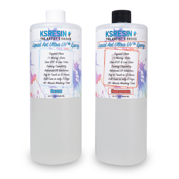 Liquid Art Ultra UV™ Epoxy - UV-Resistant Art & Tumbler Coating