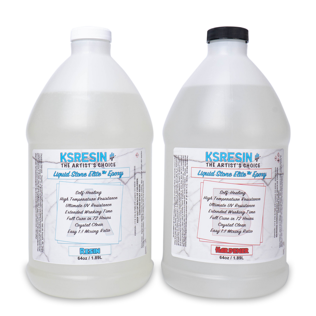Liquid Stone Elite™ Clear Table Top Epoxy Resin with UV Resistance