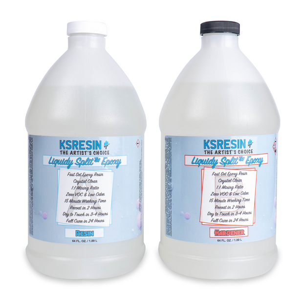 Liquidy Split™ Fast Set Epoxy Resin - Thick Quick Dry Formula