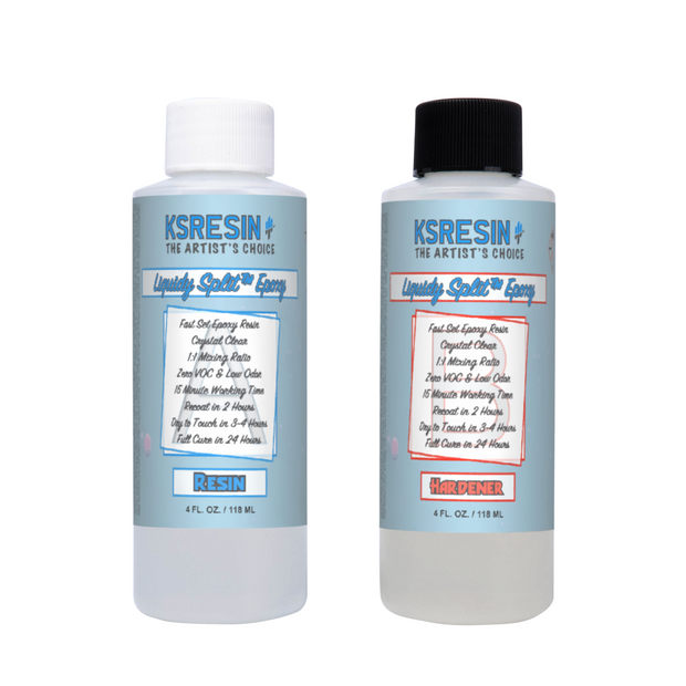 Liquidy Split™ Fast Set Epoxy Resin - Thick Quick Dry Formula