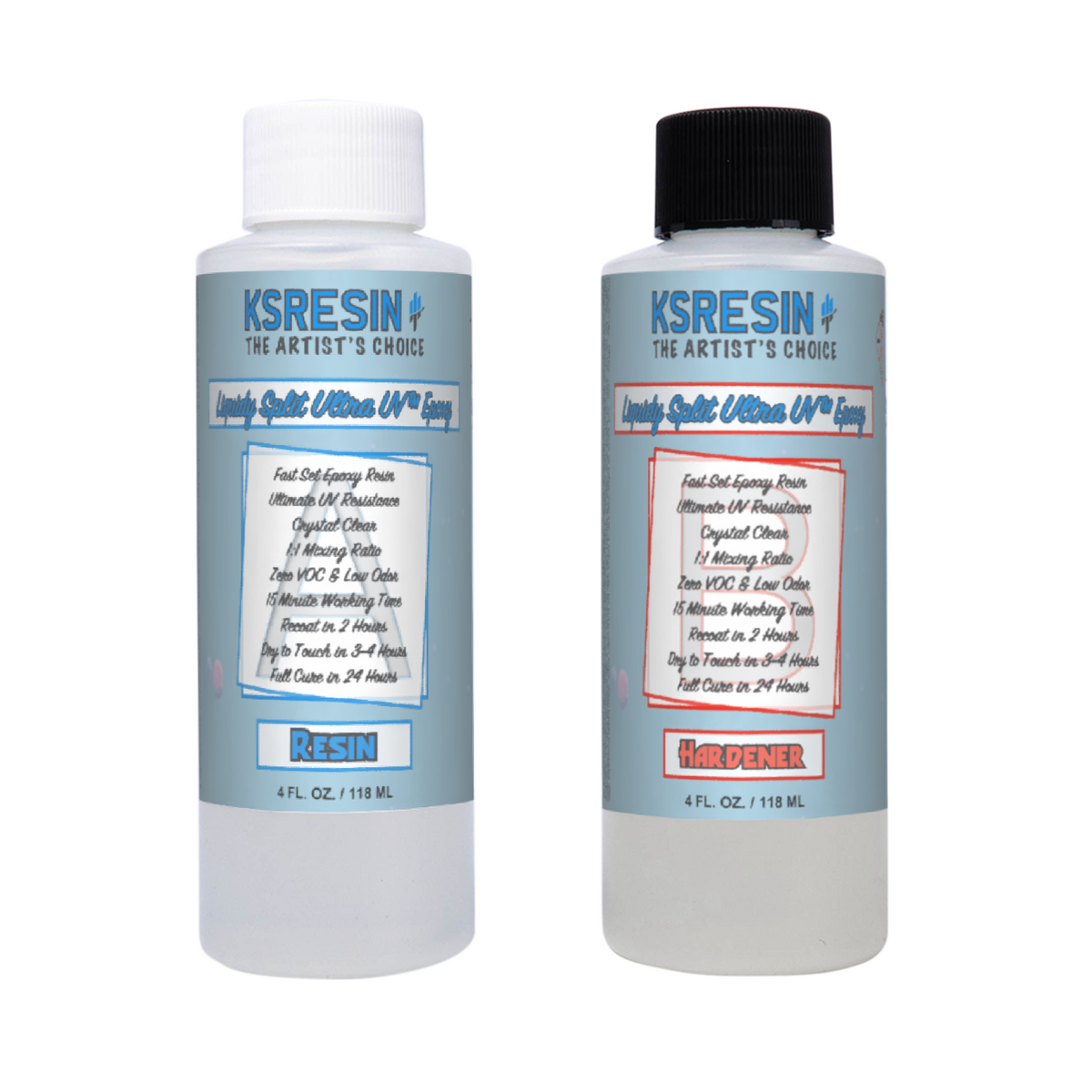 Liquidy Split Ultra UV™ Epoxy - UV-Resistant Fast Set Tumbler Resin ...